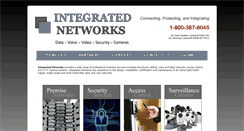 Desktop Screenshot of integratednetworks.com